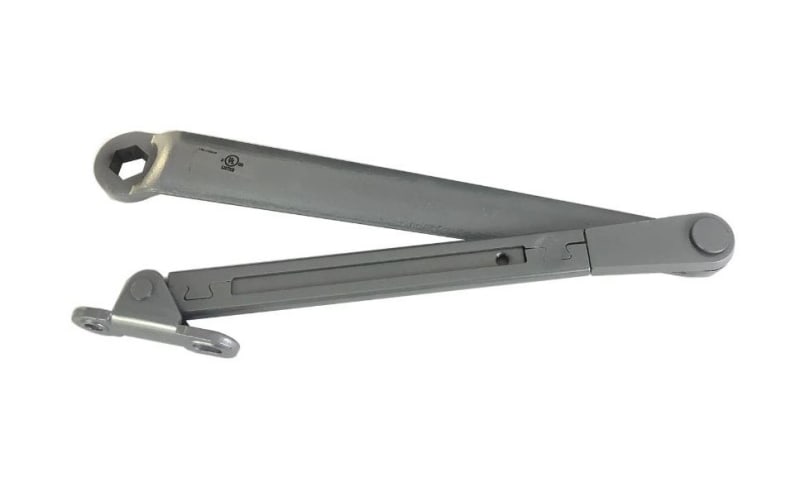 R25111 Regular Arm For 5 in. x 2-1/4 in. Door Closer, Aluminum Finish