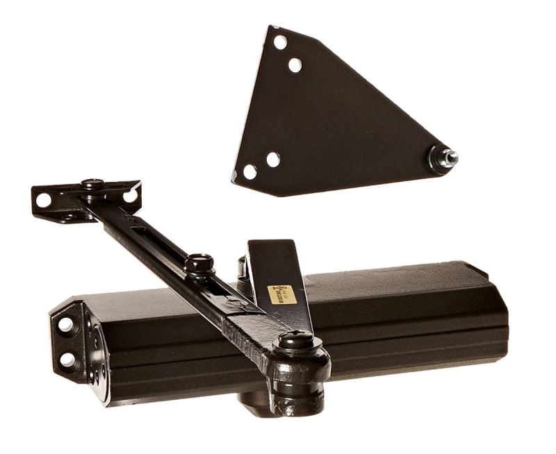 R7483 615R 91/16 in. x 3/4 in. Commercial Door Closer, Regular Arm