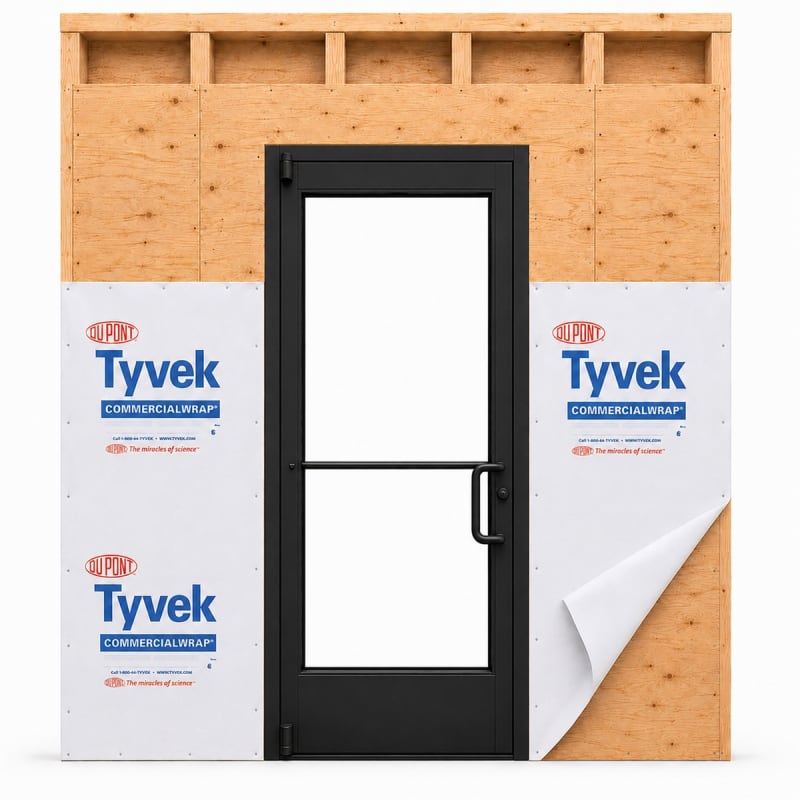 Commercial Interior Door With Glass