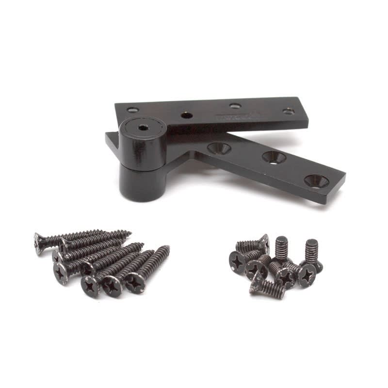 Rixson 3/4 in. Offset Top Pivot Assembly, Dark Bronze Finish For Rixson 27 Floor Closer