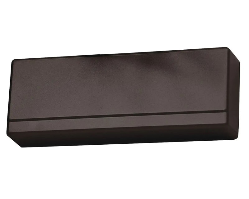 Sargent Replacement Cover For 10-3/8 Inch x 1 Inch Mounting Hole Commercial Door Closer, Dark Bronze Finish