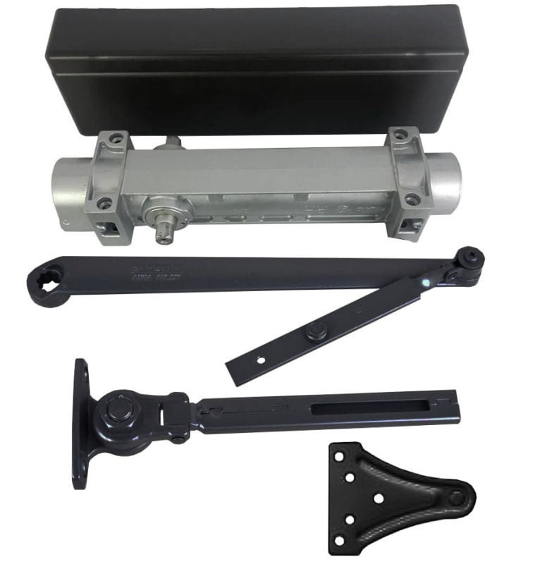 Sargent Commercial Door Closer, 9 Inch x 2.5 Inch Mounting Holes