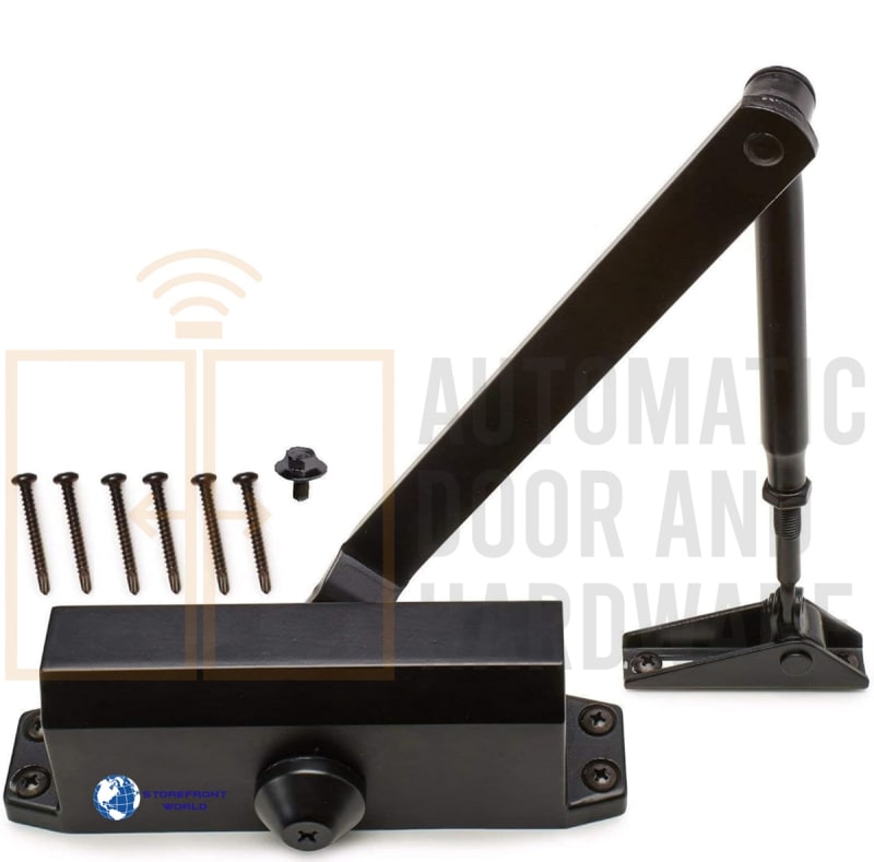 Storefront World FS852 Surface Door Closer, Spring Size 2, Regular Arm Pull Side, Dark Bronze Finish Storefront World FS852 Surface Door Closer, Spring Size 2, Regular Arm Pull Side, Dark Bronze Finish