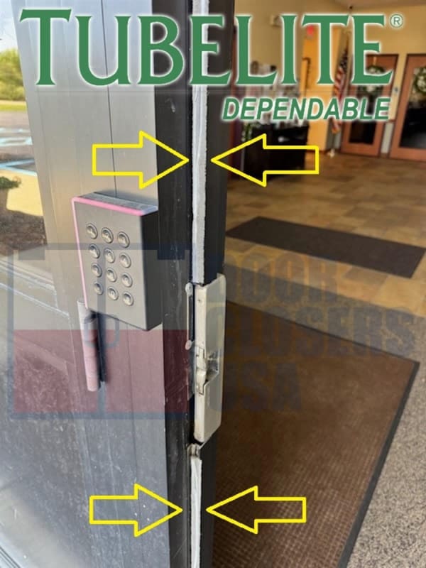 Tubelite Frame Door Stop Weatherseal Kit, For 36 in x 84 in. Single Door Frame Tubelite Frame Door Stop Weatherseal Kit, For 36 in x 84 in. Single Door Frame