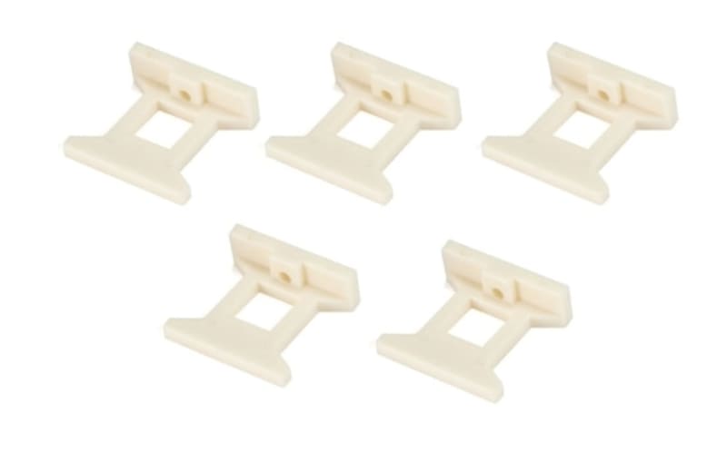 Tubelite Commercial Storefront Door Flush Bolt Guide, 5 Pack