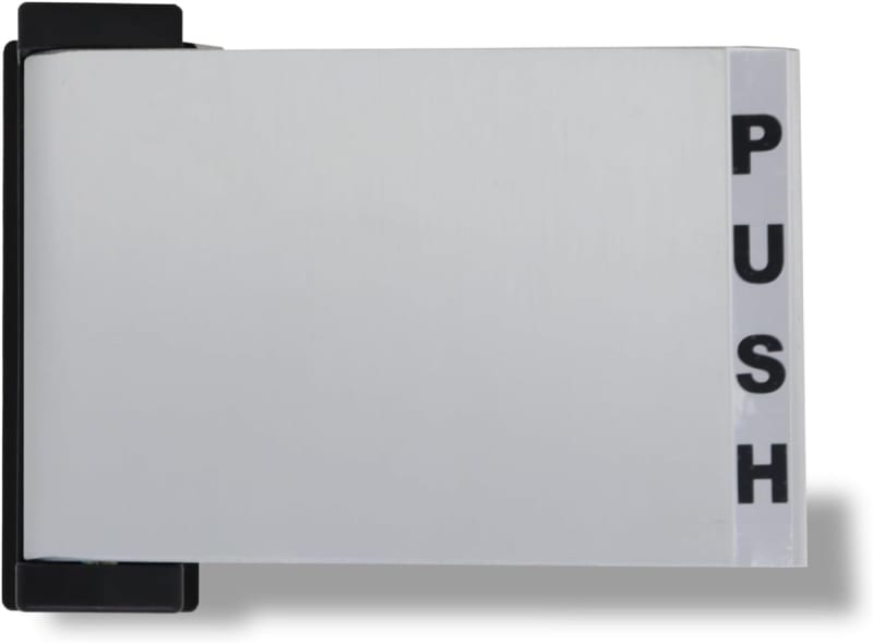Tubelite Storefront Door Push To The Right Exit Paddle Handle, Aluminum Finish