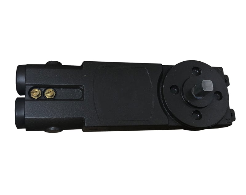 United States Aluminum OHCC Concealed Closer Body, 90 Degree Swing Open, No Hold Open Function With Adjustable Closing Power, Closing Speed, and Latch Speed