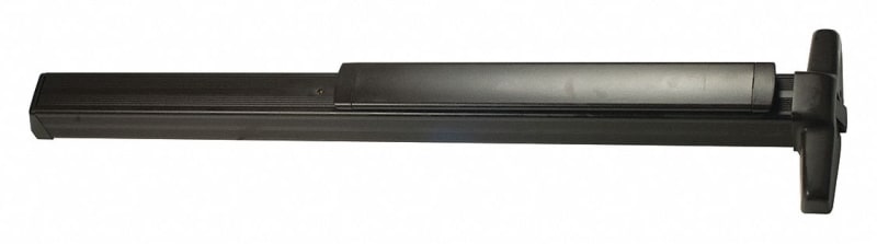 Von Duprin 8-3/16 in. x 1-9/16 in. Chassis Head Rim Exit Device For 36 in. Door, Grooved Case, Dogging Feature, Dark Bronze Finish