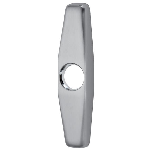 Von Duprin Outside Trim For Von Duprin 8-3/16 in. x 1-9/16 in. Chassis Head Exit Device, Chrome Finish
