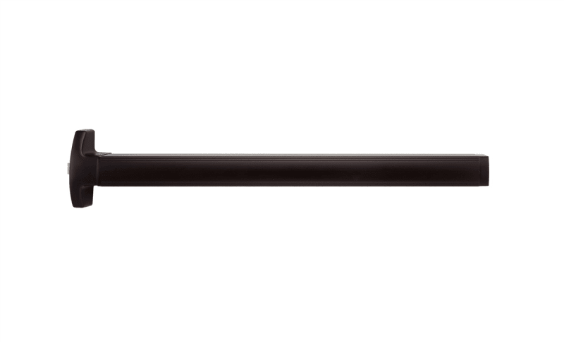 YKK Rim Panic Exit Device In Black Anodized Finish, For 48 Inch Commercial Glass Door YKK Rim Panic Exit Device In Black Anodized Finish, For 48 Inch Commercial Glass Door