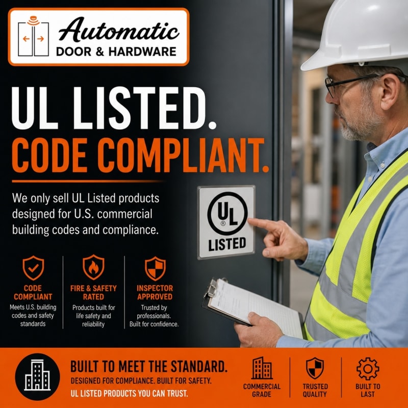 UL Listed Door Hardware