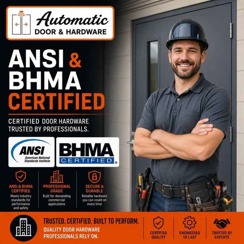 ANSI BHMA Door Hardware