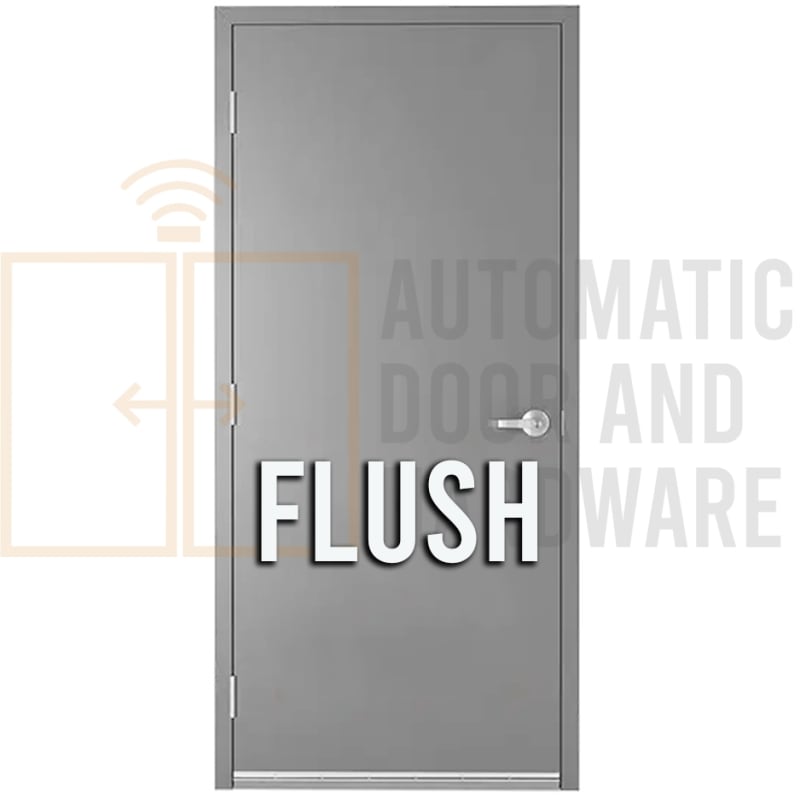 Commercial Hollow Metal Steel Doors Automatic Door and Hardware