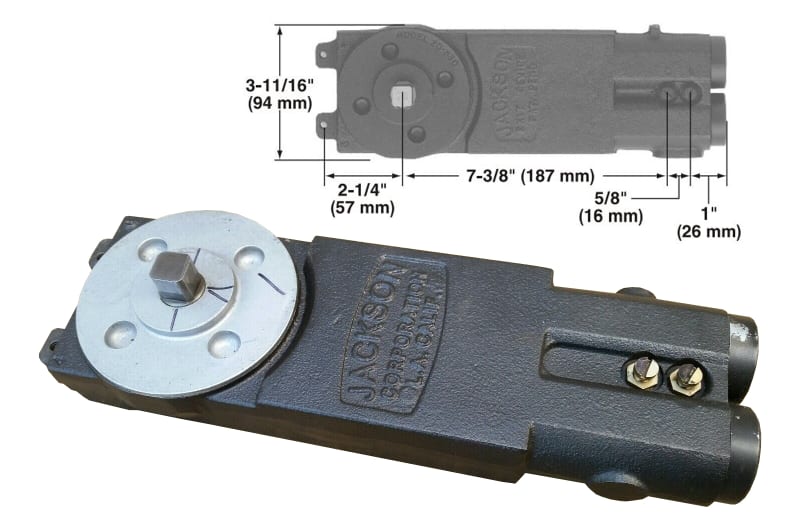 Jackson Overhead Concealed Door Closers