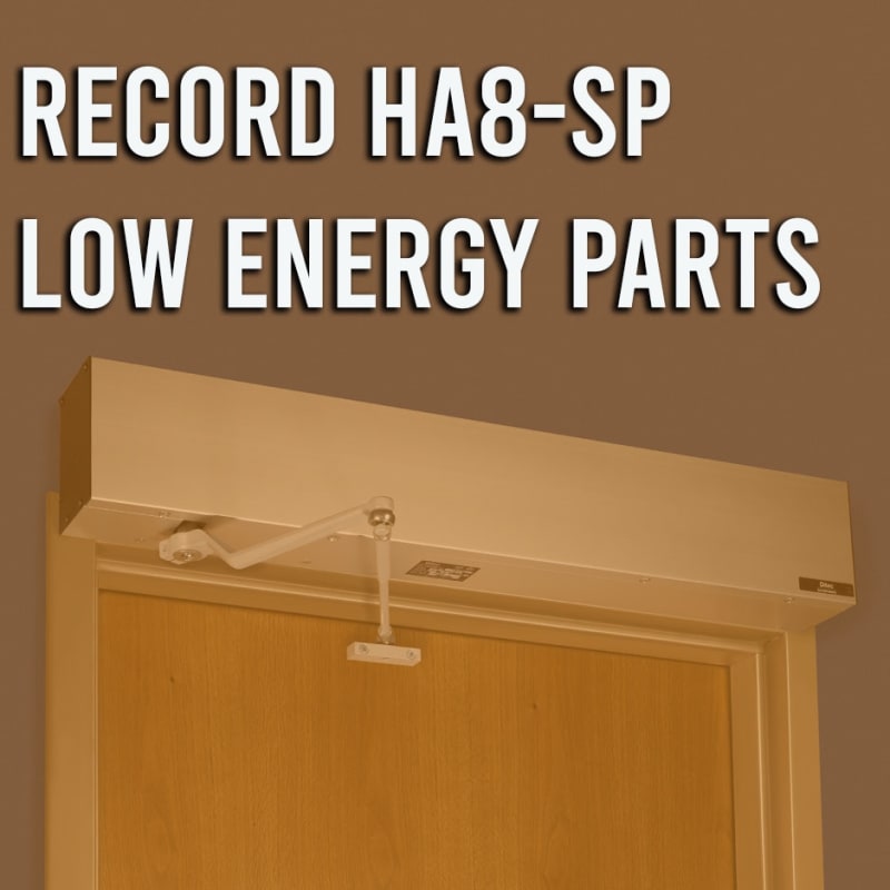 Record HA8-SP Low Energy Automatic Swing Door Parts