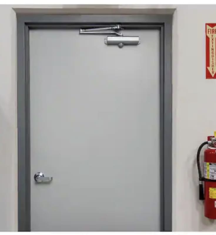 How to replace a door closer on a hollow metal door