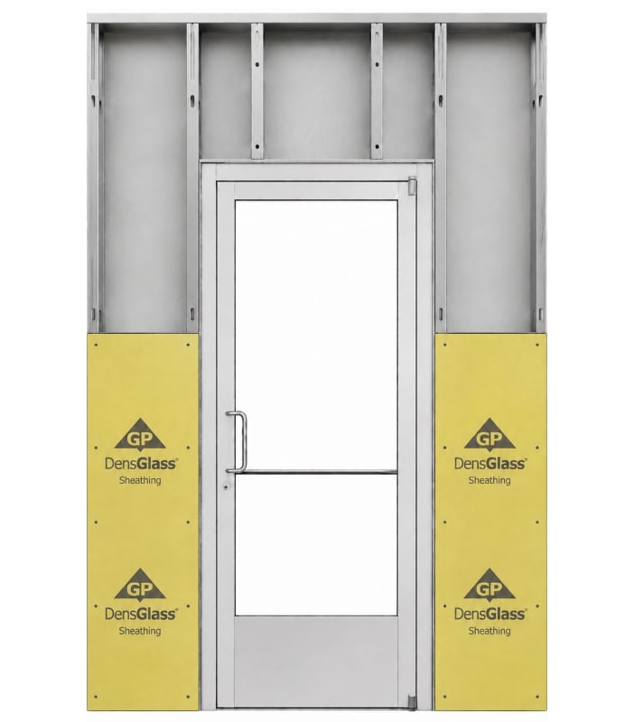 Exterior Steel Stud Wall