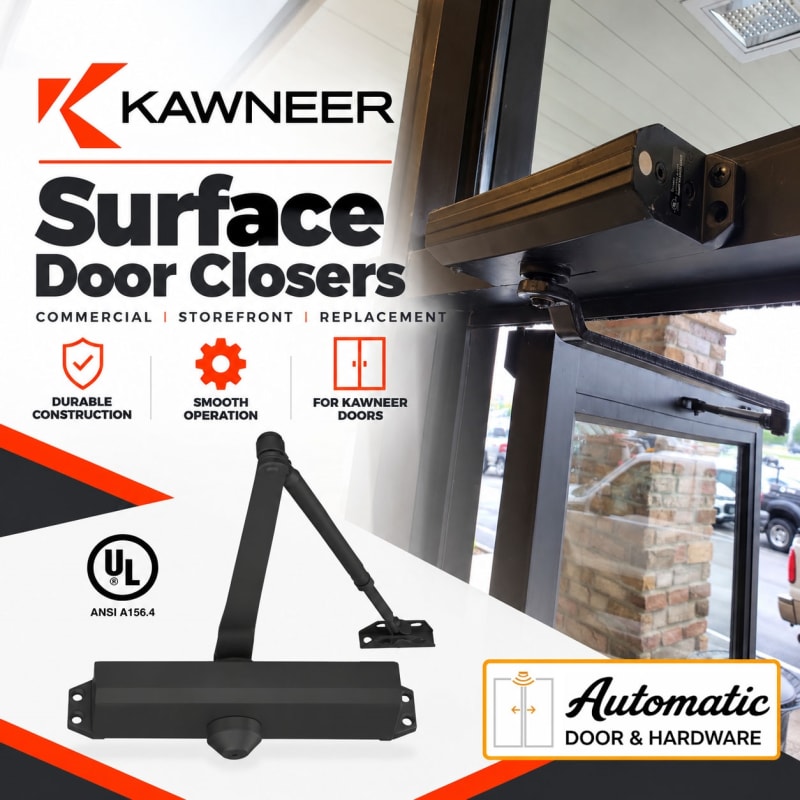 Kawneer Surface Door Closers and Parts