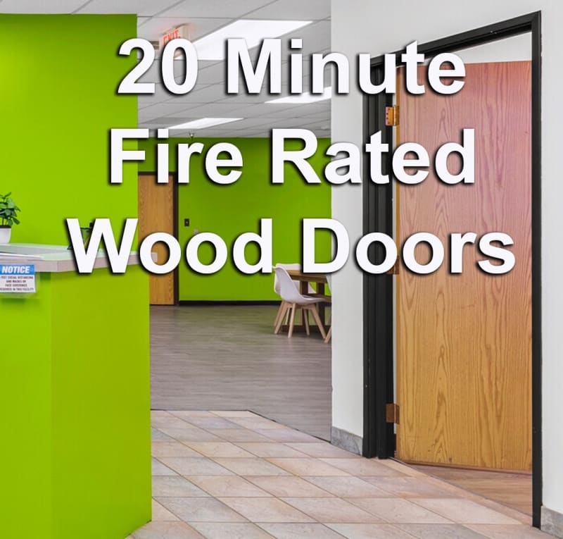 20 Minute Fire Rated Wood Doors