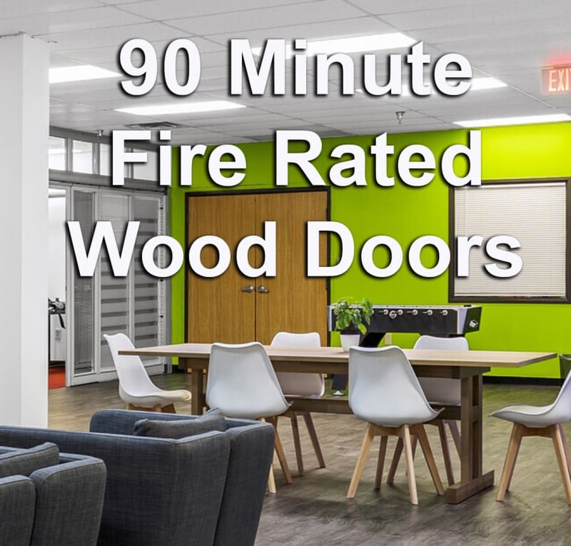 90 Minute Fire Rated Wood Doors