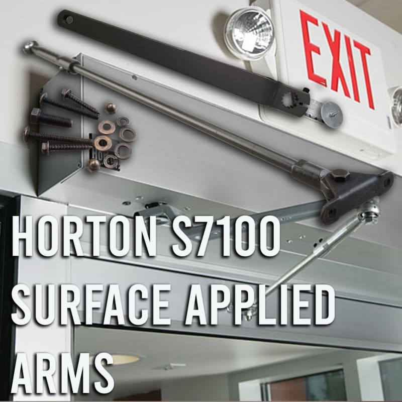 Horton EasyAccess S7100 Surface Applied Arms