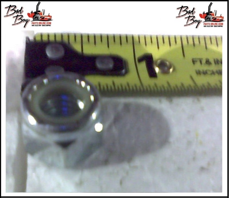 3/8-16 Nylon Insert Locknut Zinc - Bad Boy Part # 013-5041-00