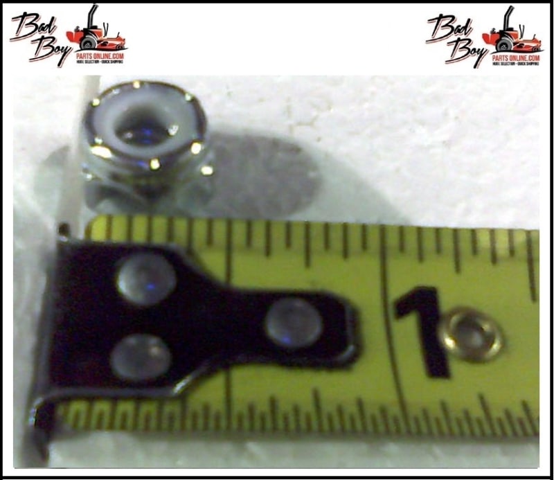 1/4-20 Nylon Insert Locknut Zinc - Bad Boy Part # 013-8073-00