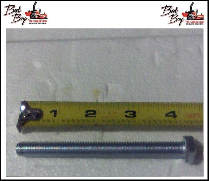 3/8 x 4 Hex Tap Bolt - Full Thread  - Bad Boy Part # 018-2070-00
