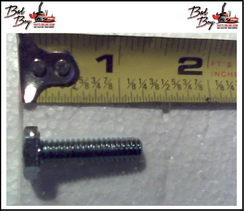 1/4-20 X 1 GR 5 Hex Bolts Zinc  - Bad Boy Part # 018-4007-00
