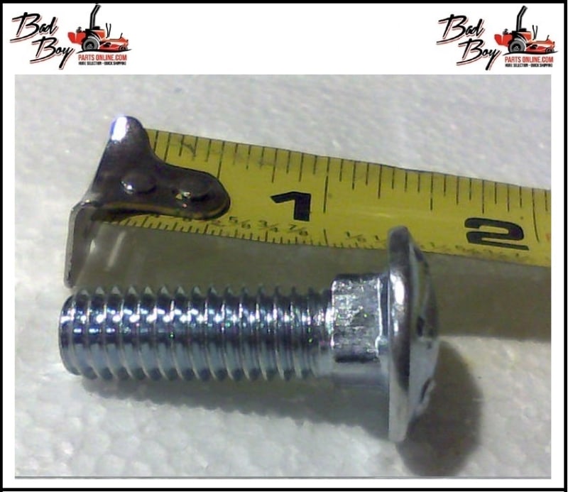 3/8-16 X 1-1/4 Carriage Bolt - Bad Boy Part # 018-5043-00