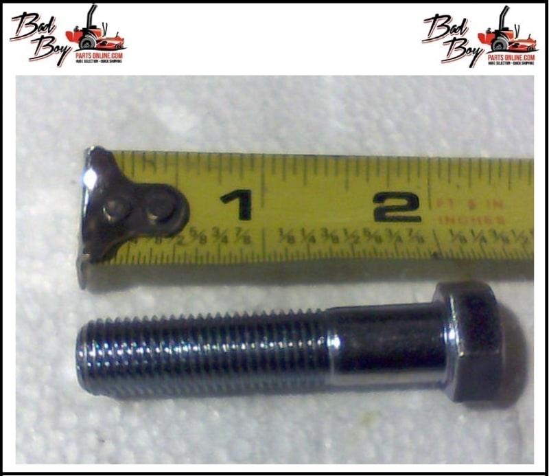 7/16-20 X 2 GR 5 Hex Bolt Zinc - Bad Boy Part # 018-5400-00