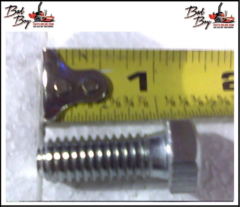 3/8-16 X 1 GR 5 Hex Bolts Zinc - Bad Boy Part # 018-6049-00