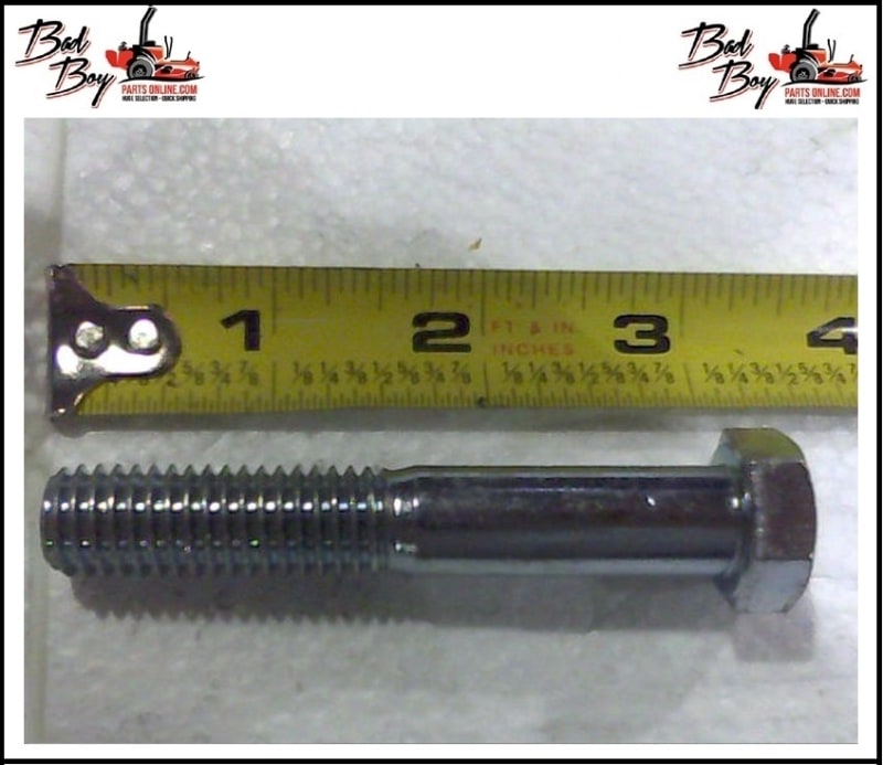 1/2-13 X 3 GR 5 Hex Bolts Zinc - Bad Boy Part # 018-7016-00