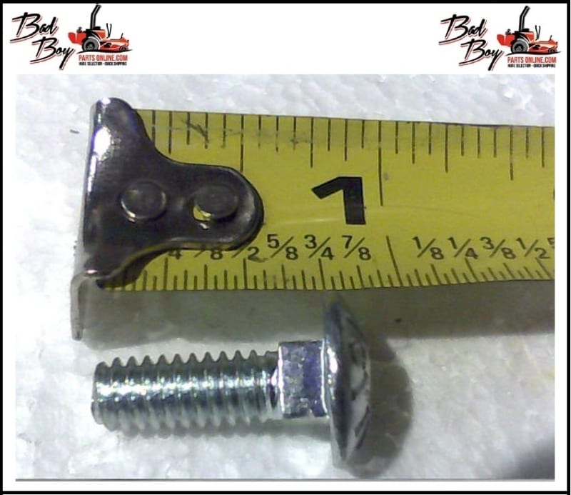1/4"X 3/4" Carriage Bolt - Bad Boy Part # 018-8040-00