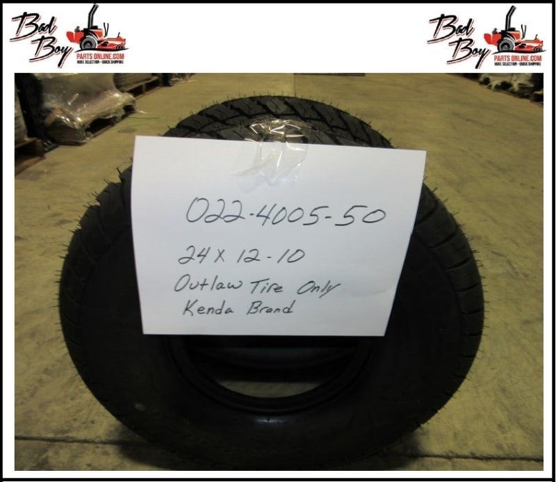 24x12-10 Kenda Outlaw Tire Bad Boy Part# 022-4005-50