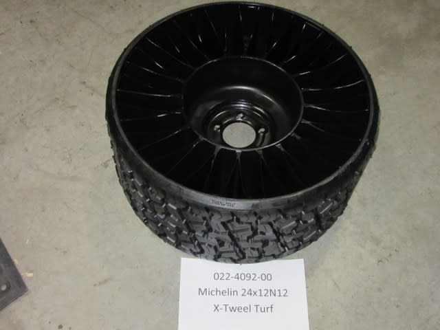 Michelin 24 x 12N12 X Tweel Turf 5x4.5 Bolt #022-4092-00