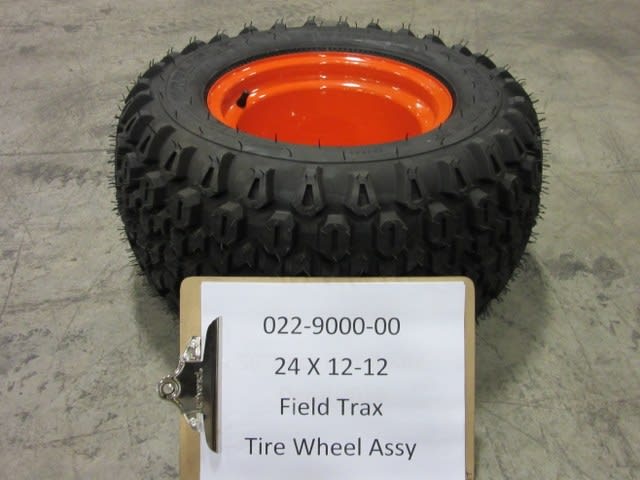24x12x12 Wheel&Field Trax Assembly - Bad Boy Part# 022-9000-00