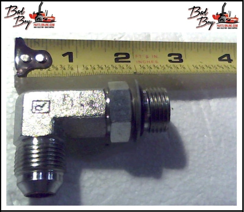 90 Degree Adaptor - 6801-L-8-8 - Bad Boy Part # 024-2080-00