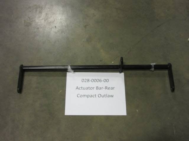 028-0006-00 - Bad Boy Mowers Actuator Bar Rear-Compact Outl 028000600