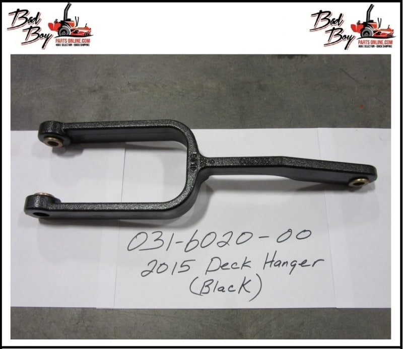 2015 Deck Hanger-Black - Bad Boy Part# 031-6020-00
