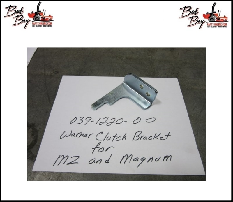 Warner Clutch Bracket - Bad Boy Part# 039-1220-00