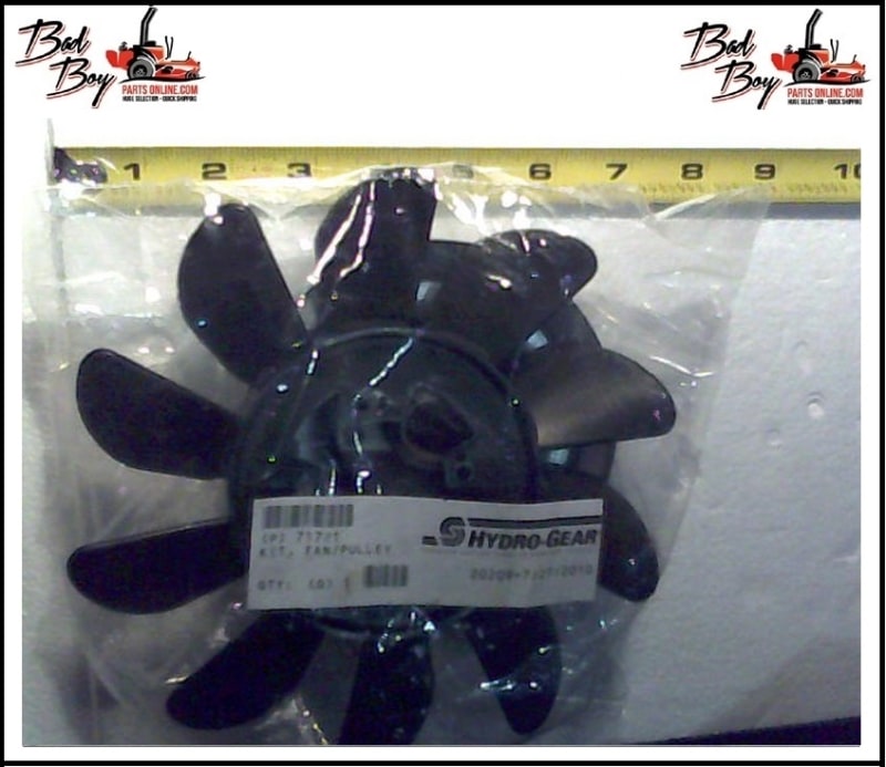 【OLD】バルサ50＆クワイエットファンク等　10点セット Fan/Pulley Kit for Bad Boy ZT Mowers | Bad Boy 050-2075-00