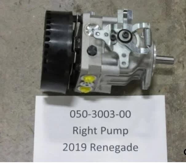2019-2024 Renegade Right Pump 16cc Hydro Gear Bad Boy Part 050-3003-00