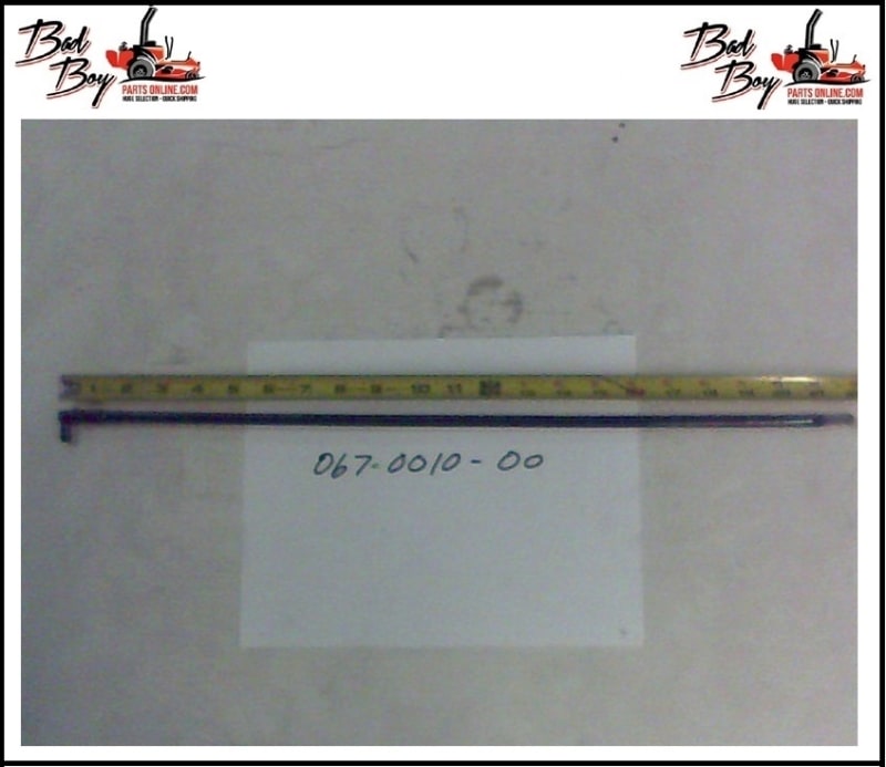 MZ Fuel Line Pickup Tube - Bad Boy Part # 067-0010-00