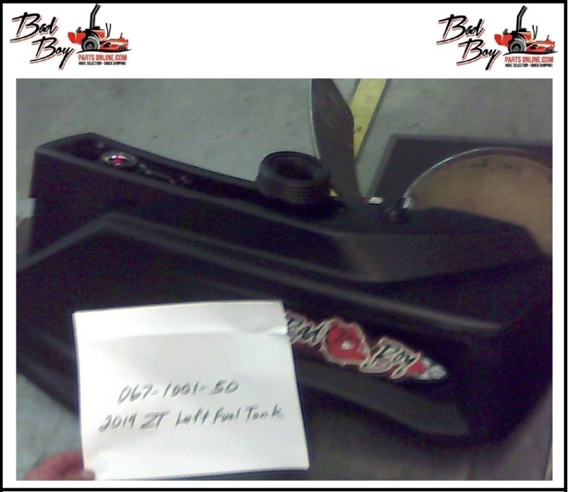 2014 ZT Left Fuel Tank -Bad Boy Part# 067-1001-50