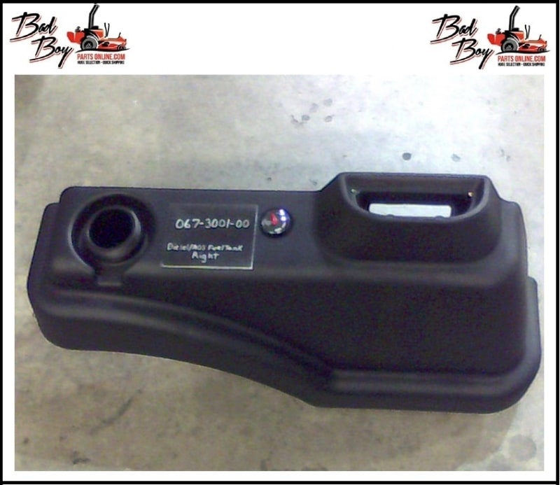 Diesel/AOS Fuel Tank - Right - Bad Boy Part # 067-3001-00