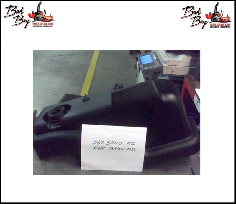 Right Fuel Tank CZT - Deep Pocket - Bad Boy Part# 067-5000-50