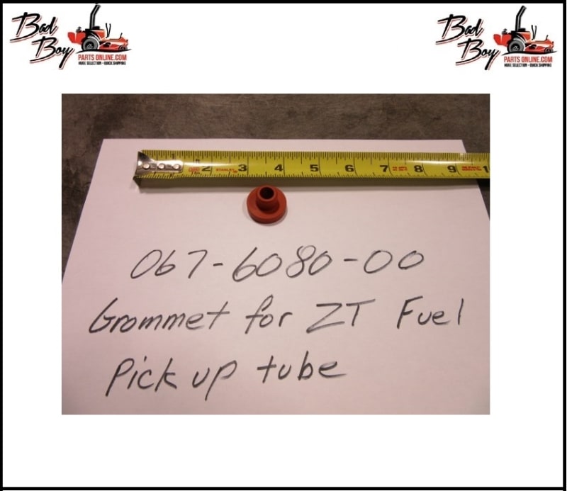 Grommet for ZT Elite Fuel Line, Bad Boy Part# 067-6080-00