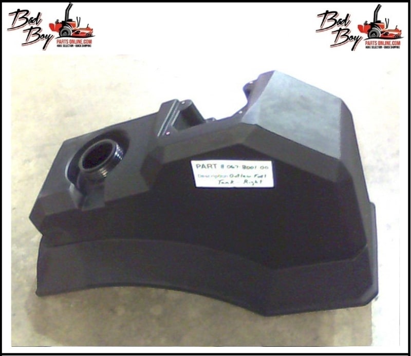 Outlaw Fuel Tank - Right - Bad Boy Part # 067-8001-00