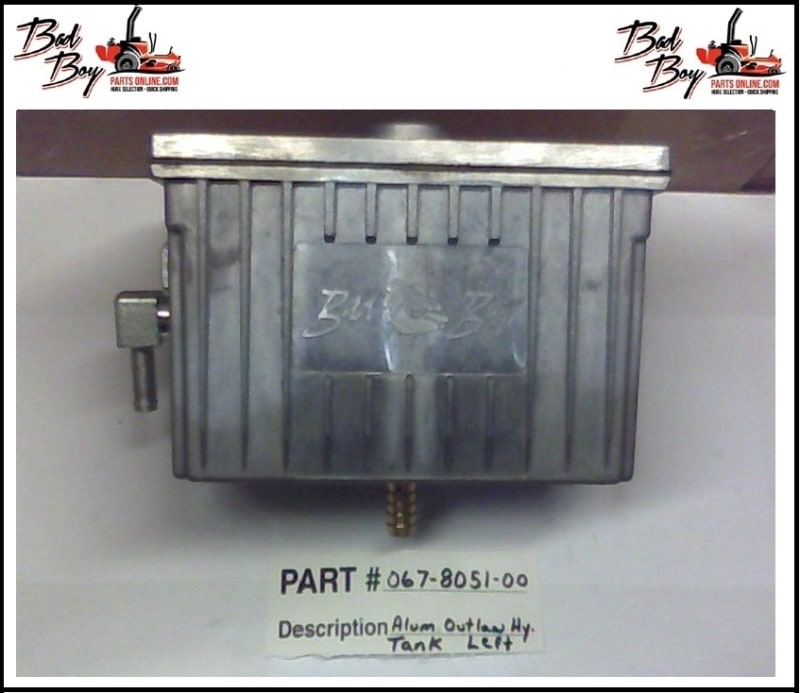 Aluminum Outlaw Hydro Left Tank